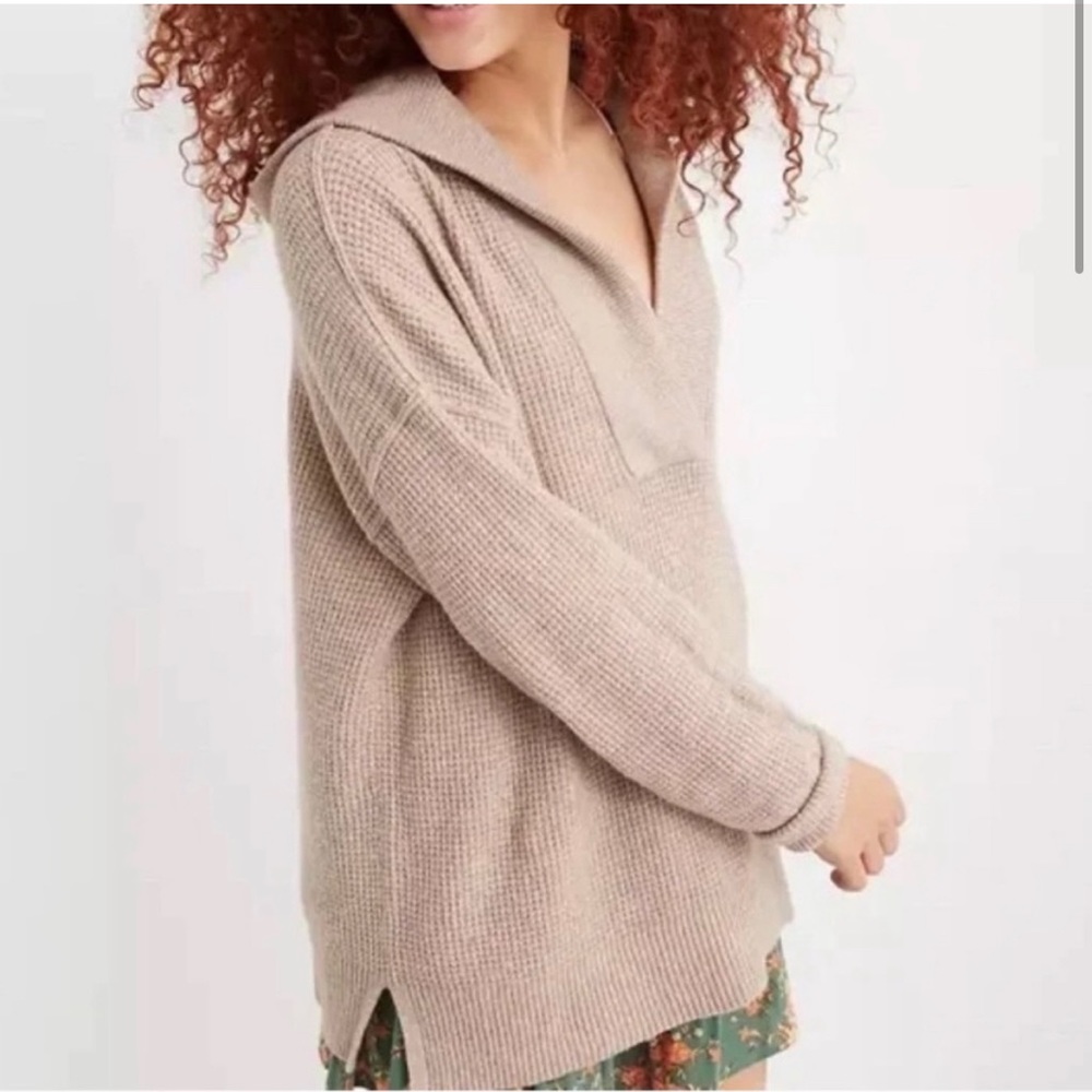 Aerie Hooded Sweater - Picture 3 of 3